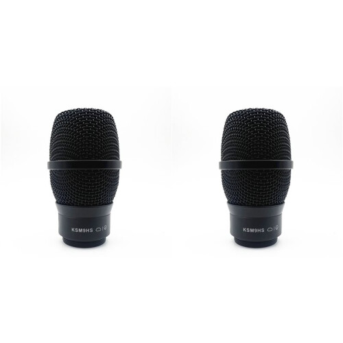 2X Wireless Microphone Cartridge Replacement for KSM9HS, KSM9 - Professional Karaoke Mic Capsule Connect the Microphone