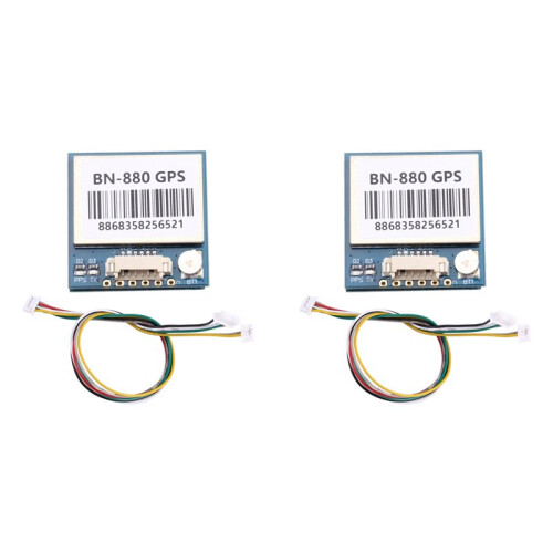 2X BN-880 GNSS Dual GPS Module with QMC5883L Compass for AMP2.6/PIX-HAWK Flight Controller