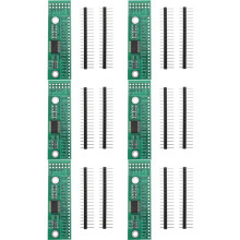 6X Módulo de Expansión de e/S de 16 Canales con Interfaz I2C, Entrada y Salida IIC, MCP23017-e/SS para Consola de Videojuegos.
