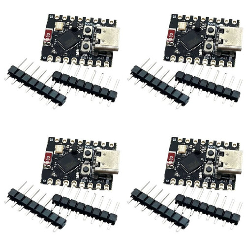 4X ESP32 C3 Development Board Modules  Wifi BT  Module RISC-V 32-Bit Single-Core Processor