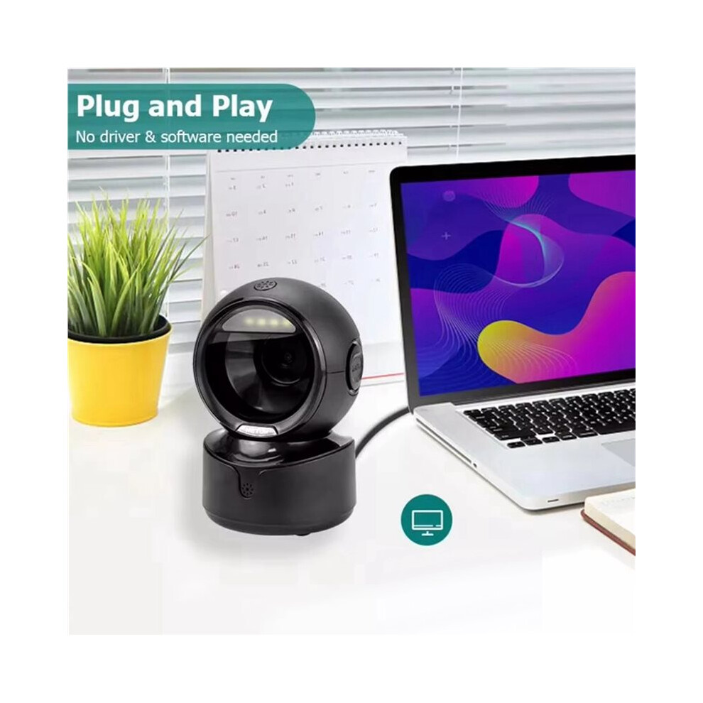 3X Netum A5 Desktop 2D Qr Barcode Scanner, Hands Free Omnidirectional Usb Barcode Reader 1D Qr Screen 6033269067242
