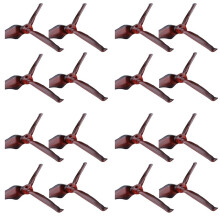 16x voor AVAN Flow 5043 5-Inch Traversing Machine Portable 3-Blade Propeller Popular Model RC Airplane Accessories,B