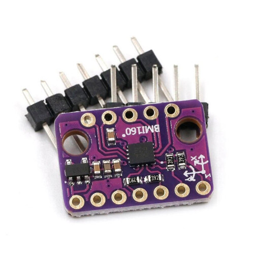 6X BMI160 6DOF 6-Axis Rate Gyroscope Accelerometer Sensor Module IIC I2C SPI Communication Protocol 3-5V 2