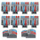 20 Pcs Terminal Connection Clamp Set, Wire Connector, Quick Compact Cable Connector NC-422 Grey 2