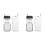 4Pcs 433Mhz Universal Wireless Remote Control 3 Buttons 1000M Transmitter Device for Light/ Garage Door/Motor Controller 1