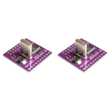 2X SC16IS752 I2C/SPI-Businterface Naar Dual-Channel UART-Conversiemodule, 2-Kanaals Seriële Poortuitbreider
