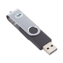 5X 1GB Black USB 2.0 Flash Memory Stick Jump Drive Fold Pen 2.17 Inch X 0.71 Inch X 0.24 Inch