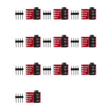 10X Modulo Connettore Professionale TRRS Jack Audio da 3,5 mm per Cuffie Video Audio MP3