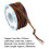 3X Tin Plated Copper Wire,8-Wire Colored Insulation Test Cable P/N B-30-1000 250M 30AWG Tinned Copper Solid Cable 3
