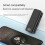 2X Bluetooth5.3 Transmitter Receiver 3.5mm AUX Wireless Adapter Stereo with Digital Display 3
