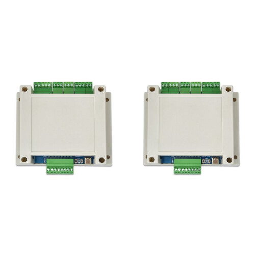 2X ESP32 Modbus 4 Channel Relay Module with Case 9-24V TYPE-C with RS485 WIFI  Support Modbus 1