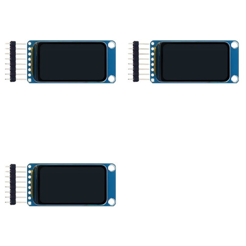 3X Driver ST7789 172x320 IPS Full View SPI Interface com Módulos de Exibição de 8 Pinos Módulo de Exibição LCD TFT de 1,47 Polegadas