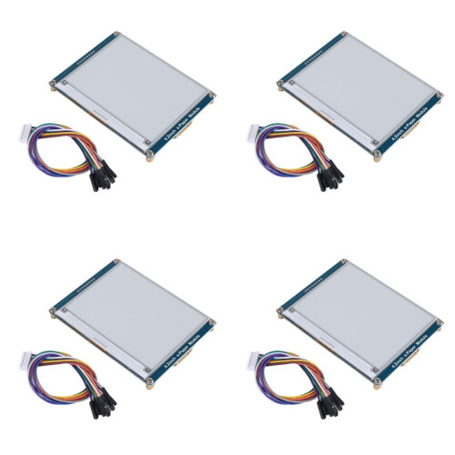 4X Waveshare 4.2 Inch E-Ink Display Module for Raspberry Pi 4 B E-Paper Module