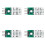 4X SHTC3 High-Precision Digital Temperature and Humidity Sensor Measurement Module I2C Communication 1