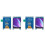 2pcs 1.69 Inch TFT LCD Screen Module ST7789V3 SPI Interface,Ultra Thin 240x280 Color Display 1