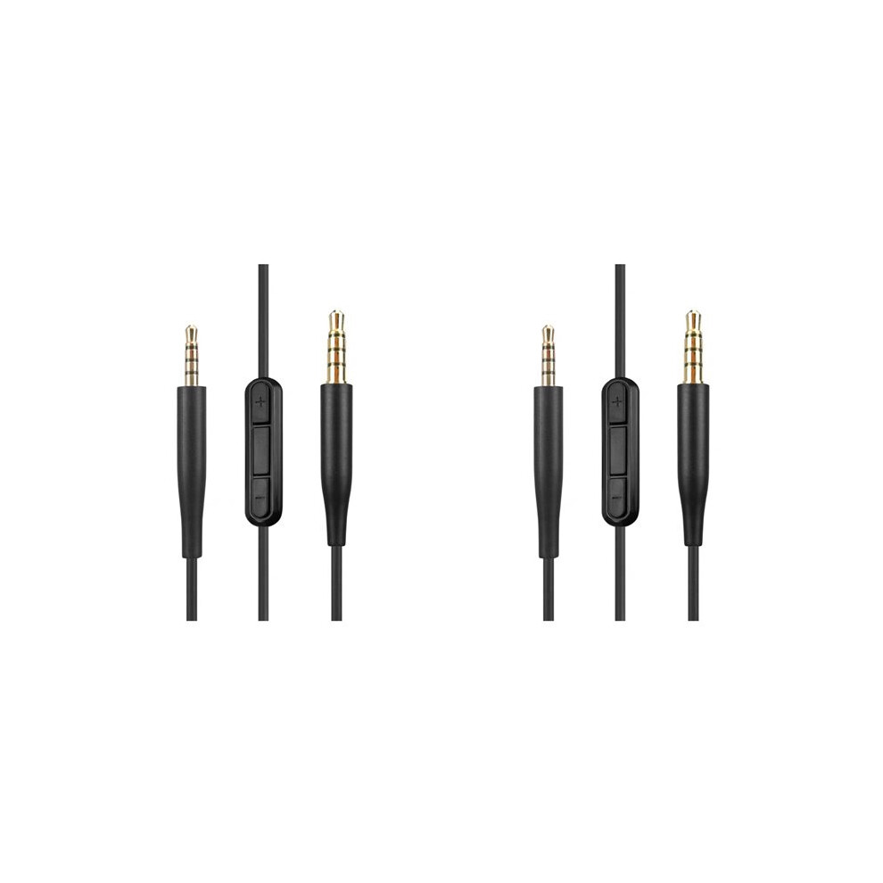 2X Headphone Audio Cable With Mic 3.5Mm To 2.5Mm Audio Cable For Qcse, Qc45, Qc35 Ii, Qc35, Qc25, Anc700, Nc700 6031177024159