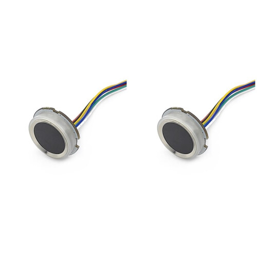 2X R502S Fingerprint Module Fingerprint Recognition Module Capacitive Fingerprint Module Sensor Scanner RGB Ring