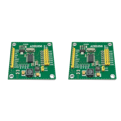 2X High-Precision ADC ADS1256 Analog-to-Digital Conversion 24-Bit Eight-Channel Module