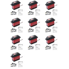 10X 20KG Servo Digital Torque + 20KG Dispositivo de Interruptor Servo Parabólico Dispositivo de Lançamento de Veículo Aéreo para Carros Drones