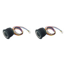 2X Module D'Empreintes Digitales avec Indicateur Annulaire RVB R503 Module D'Empreintes Digitales Capacitif Capteur Scanner IP65 Étanche