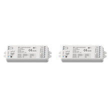 2X TUYA WifI WT1 LED Dimmer 2CH 12V 24V 36V CCT LED Strip Dimming Controller Kit 2.4G Remote Control