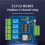 2X ESP32 Modbus 4 Channel Relay Module with Case 9-24V TYPE-C with RS485 WIFI  Support Modbus 5