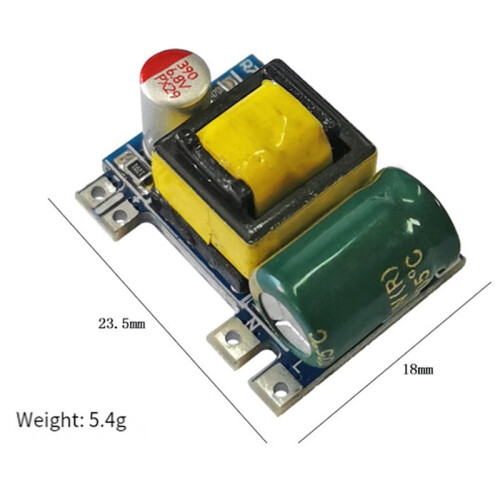 3X AC- Step-Down Module Precision 5V 700mA 3.5W Isolation  Power Module 220 to 5V 2