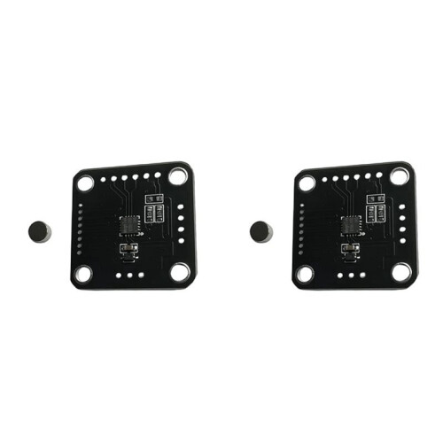 2X MT6701QT Encodeur Magnétique Module de Capteur de Mesure D'Angle D'Induction Magnétique 4 Interface de Communication Remplace AS5600