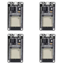 4X ESP32-Ontwikkelbord CH2102 WiFi+ Ultra-Laag Vermogen Dual-Core ESP32-Ontwikkelbord Soldeerpennen