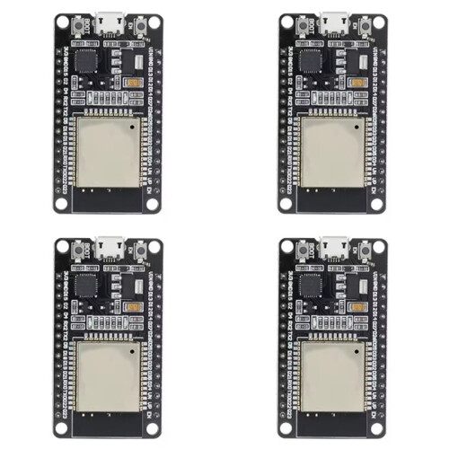 4X ESP32 Development Board CH2102 WiFi+ Ultra-Low Power Dual Core ESP32 Development Board Soldering Pins