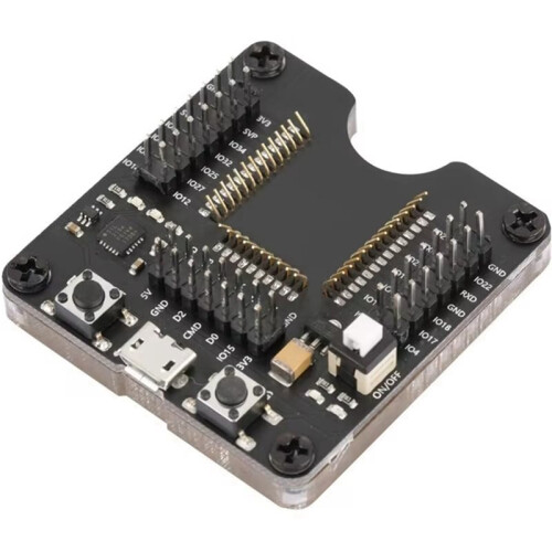 2X ESP32 Development Board Module Test Programmeur Socket Burn Fixture Test Board voor ESP-WROOM-32 Minimum Systeem 2