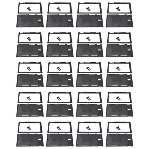 20X Replacement Shell for   Top Bottom Shell Game Card Tray for Nintedo