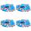 40 X USB Memory 2.0 Memory Stick Flash Drive 128MB Gift 1
