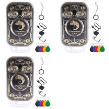 3X Chameleon V3.0 RFID-Chip-Lesegerät+ 15xUID-Schlüsselanhänger-Smartcard-Emulator (125K/13,56M ID-IC-Tag-Kopierer, NFC-Lese-/Schreibfunktion)