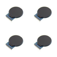 4pièces 1,28 Pouces Ips Full View TFT Écran LCD Port Série SPI Écran Rond Résolution 240 X 240 Module D'Écran Couleur