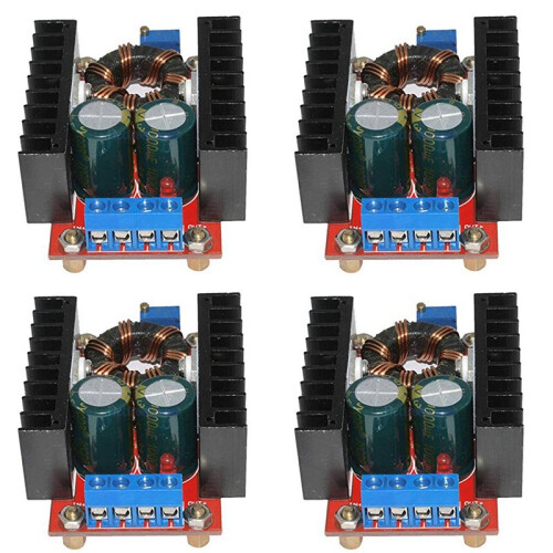 4X - 9A 150W  Step-Down Converter 5-40V to 1.2-35V Power Module 12A Step-Down