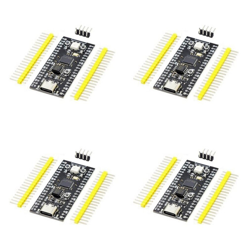 4X Placa Base para RP2040 Raspberry Pi Core Board Compatible RP2 Raspberry Pi  Micropython Módulo Multifunción,A