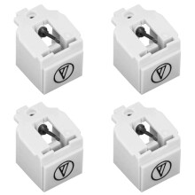 4X for AT3600L Replacement Stylus Vinyl Recorder Motorized Magnetic Cartridge