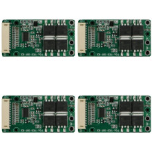 4X BMS 10S 36V 15A 18650 Li-Ion Placa de Proteção de Carga de Bateria de Lítio PCB PCM Porta Comum para Carregamento de e-Bike Escooter