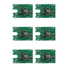 6X BMS 5S 18V 21V 30A Placa de Proteção de Bateria de Lítio PCB 18650 Módulo Placa de Proteção de Carga de Bateria para Chave de Fenda