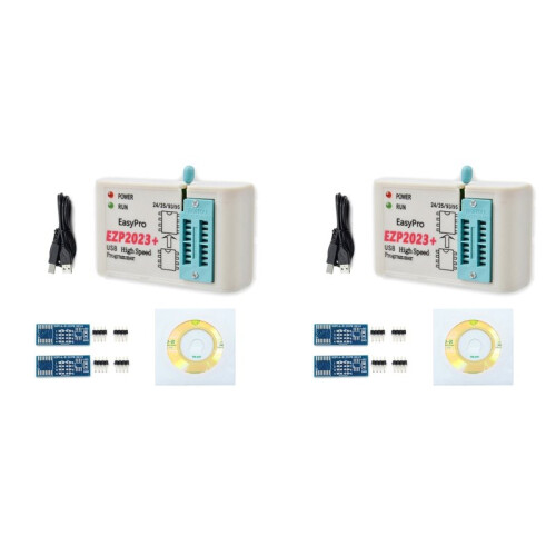 2X EZP2023 High-Speed USB SPI FLASH Programmer EZP2023 Support 24/25/93 EEPROM Bios 25T80 Burning Offline Copy