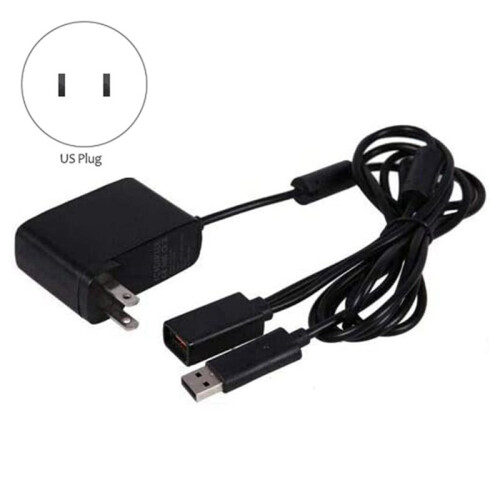 2X USB AC Adapter for  360 Kinect Sensor, Power Supply for  360 Game Console US Plug 2
