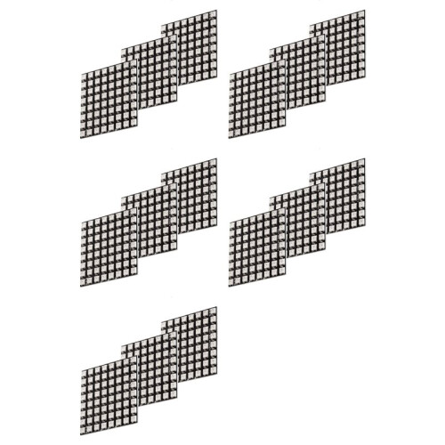 15 X U 64 LED Matrix Panel CJMCU-8X8 Module Compatible with for  and for Raspberry Pi