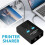 3X 2  USB2.0 Hub USB  Printer Sharer Two Computers Share A Usb Device 2 in 1 Out USB Splitter Share U Disk 6