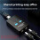 3X 2  USB2.0 Hub USB  Printer Sharer Two Computers Share A Usb Device 2 in 1 Out USB Splitter Share U Disk 3