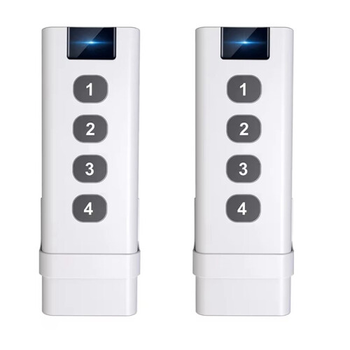 4pcs Tuya ZigBee Control Devices  Wireless Scene  4 Key Remote Portable Remote Controls for Home  Life 1