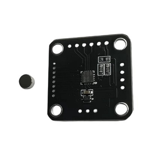 2X MT6701QT Magnetic Encoder Magnetic Induction Angle Measurement Sensor Module 4 Communication Interface Replace AS5600 1