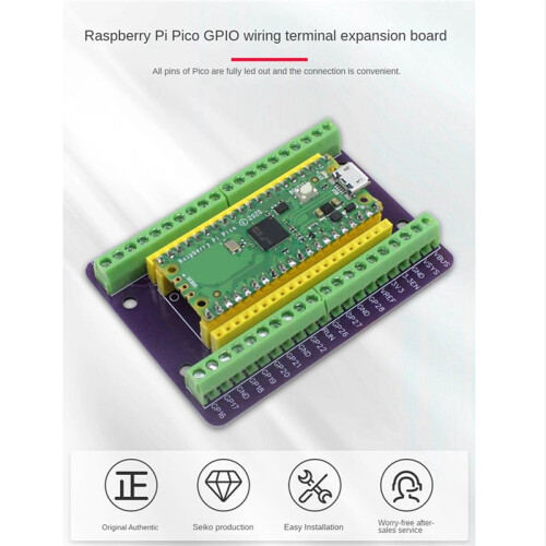 5X för Raspberry Pi  GPIO Expansion Board Picow Terminal GPIO Interface Module Inbyggd Han- och Honstift (Svetsade) 2