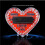 4X Heart Shaped RGB LED Flashing Light Module DIY Electronic Kit Water Lamp Soldering Project Practice 3