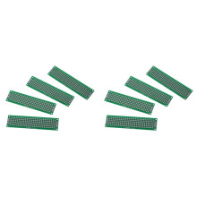 8pcs Double-Side Prototype FR-4 PCB Stripboard Universal Printed Circuit Board 2 X 8cm Size